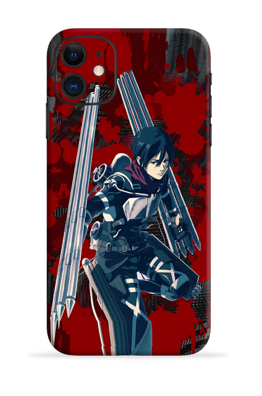 Attack on titans mobile skin + Clear Kase (any phone)