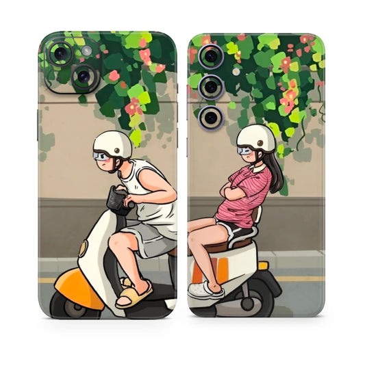 Couple mobile skins + Clear Kases (any phones)