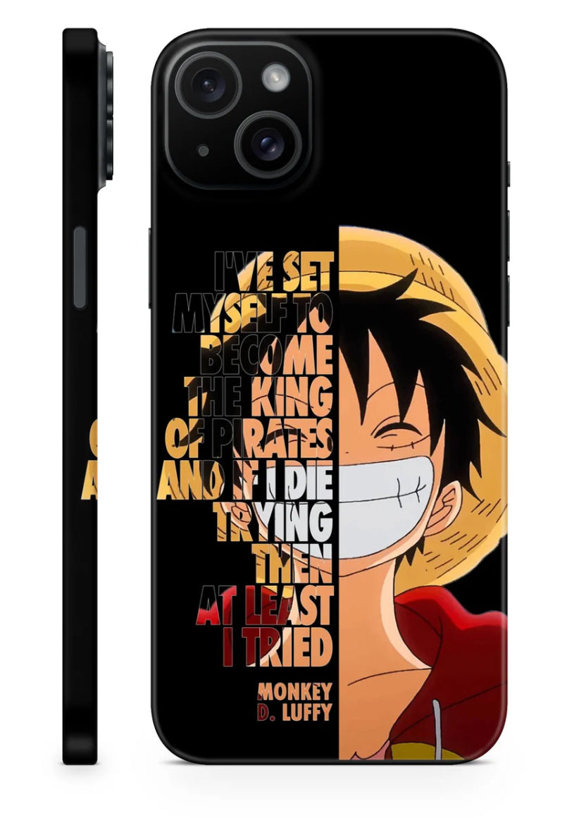 One piece mobile skin + Clear Kase (any phone)