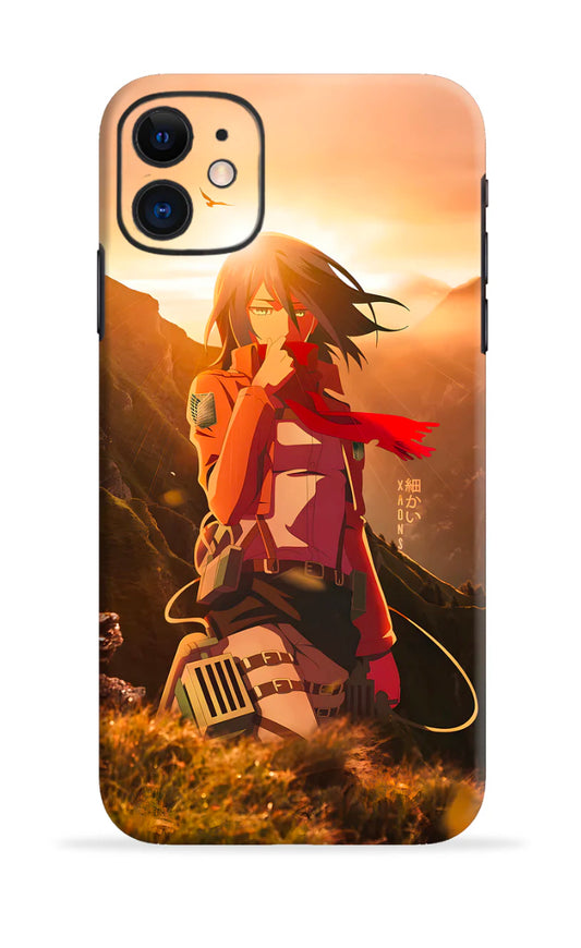 Attack on titans mobile skin + Clear Kase (any phone)