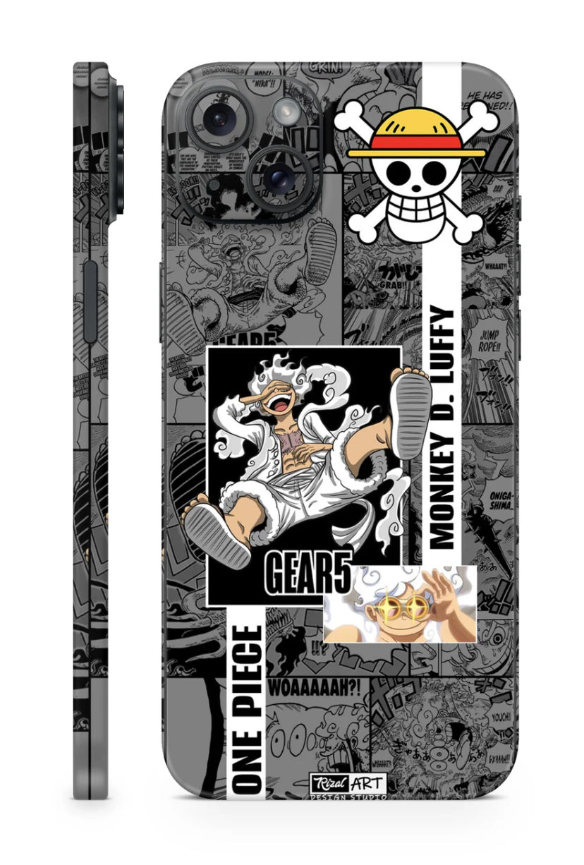 One piece mobile skin + Clear Kase (any phone)