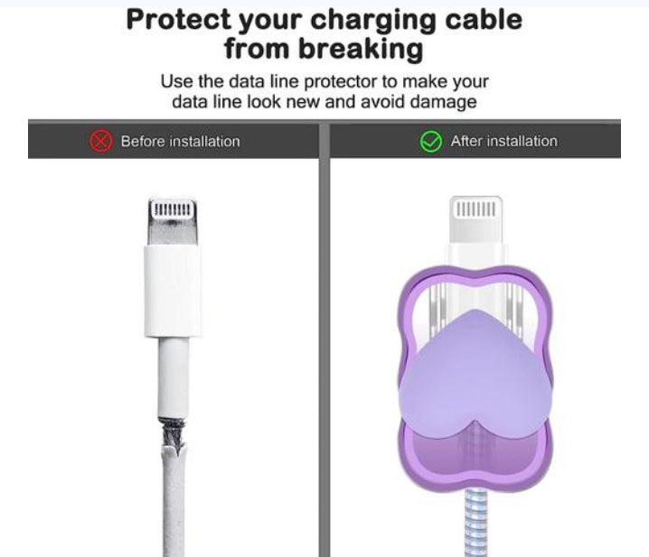 KASE KLOSED X IVORY GROVE|”💜” charger kase for type c to iPhone