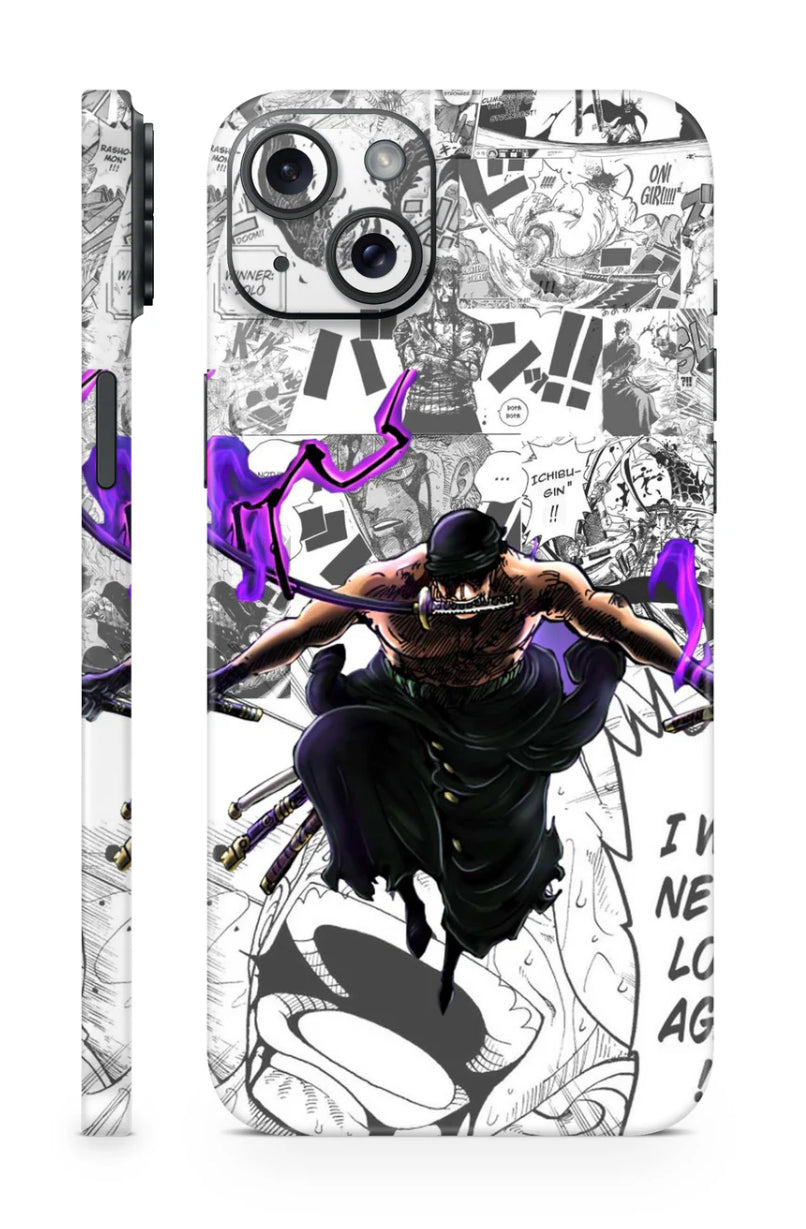 One piece mobile skin + Clear Kase (any phone)