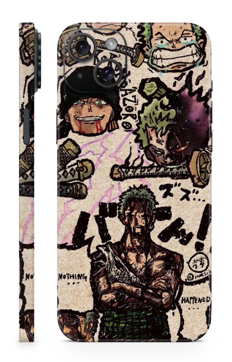 One piece mobile skin + Clear Kase (any phone)