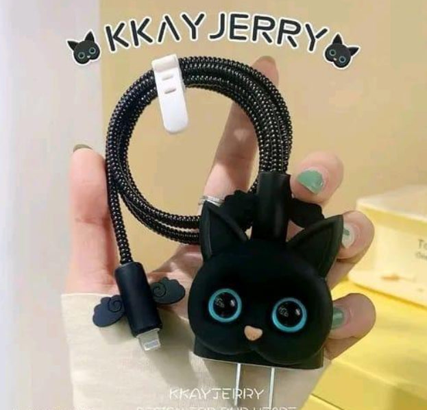 KASE KLOSED X IVORY GROVE| “kitten fr fr” charger kase for type c to iPhone adapter