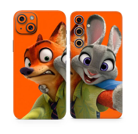 Couple Mobile Skins + Clear Kases (any phone)