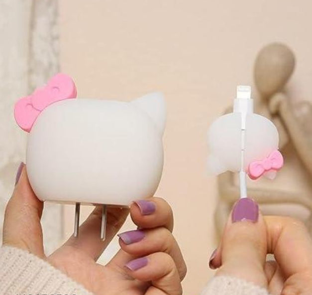 KASE KLOSED X IVORY GROVE| “hello kitty”charger kase for type c to iPhone adapter