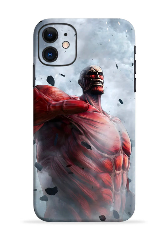 Attack on titans mobile skin + Clear Kase (any phone)