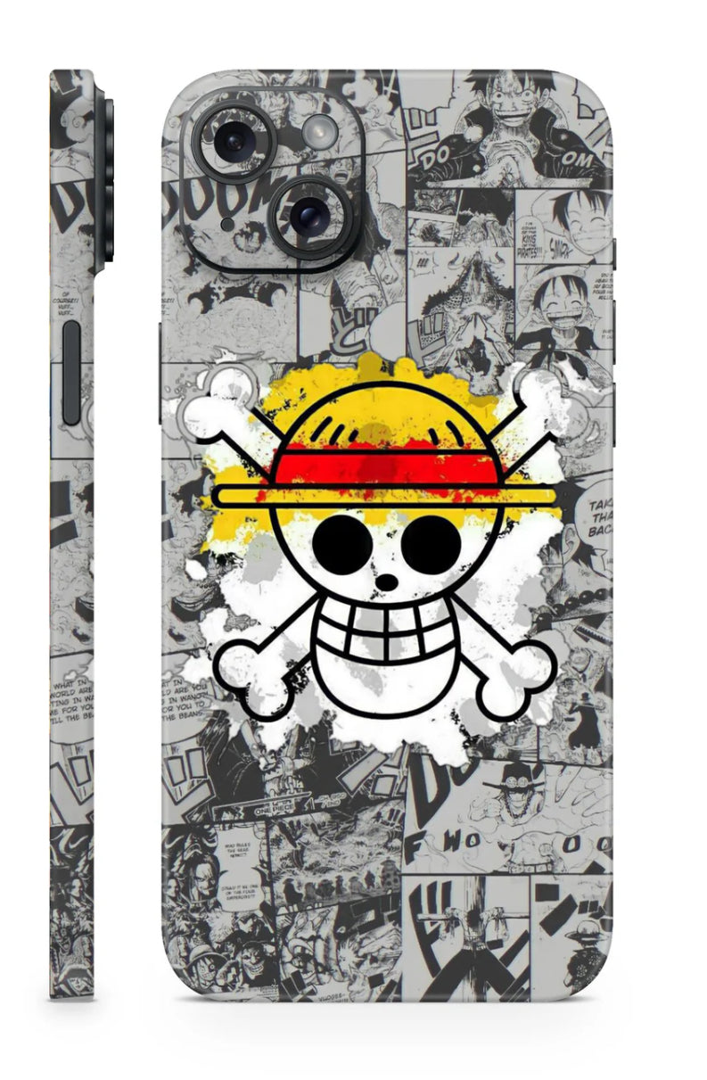 One piece mobile skin + Clear Kase (any phone)