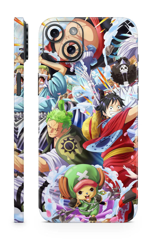 One piece mobile skin + Clear Kase (any phone)