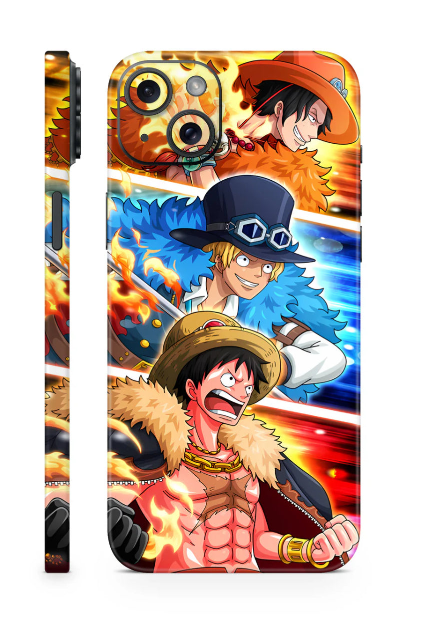 One piece mobile skin + Clear Kase (any phone)