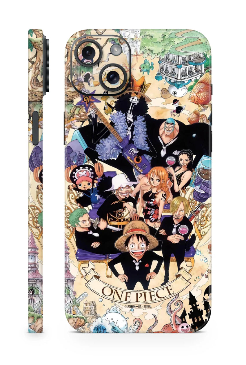 One piece mobile skin + Clear Kase (any phone)