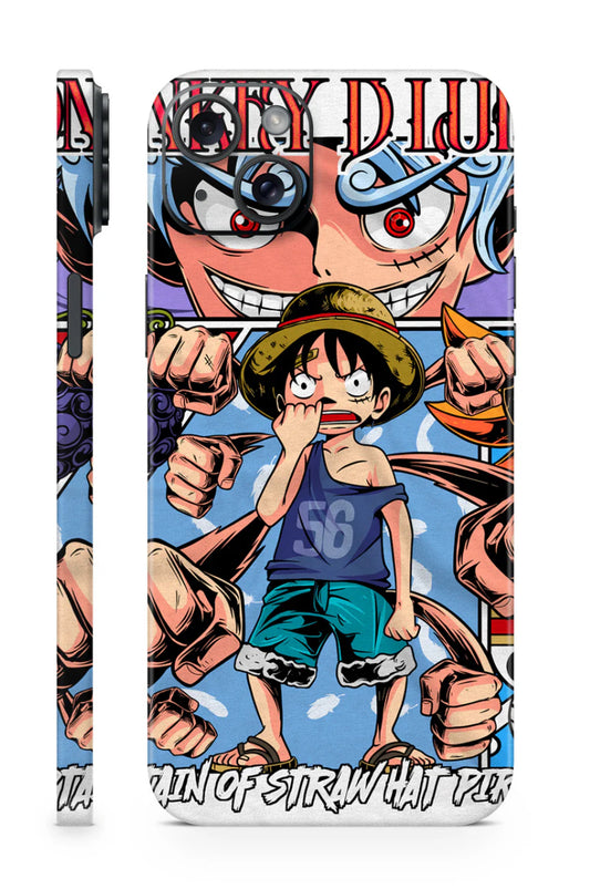 One piece mobile skin + Clear Kase (any phone)