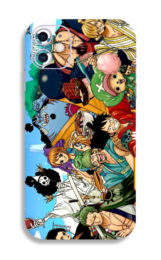 One piece mobile skin + Clear Kase (any phone)