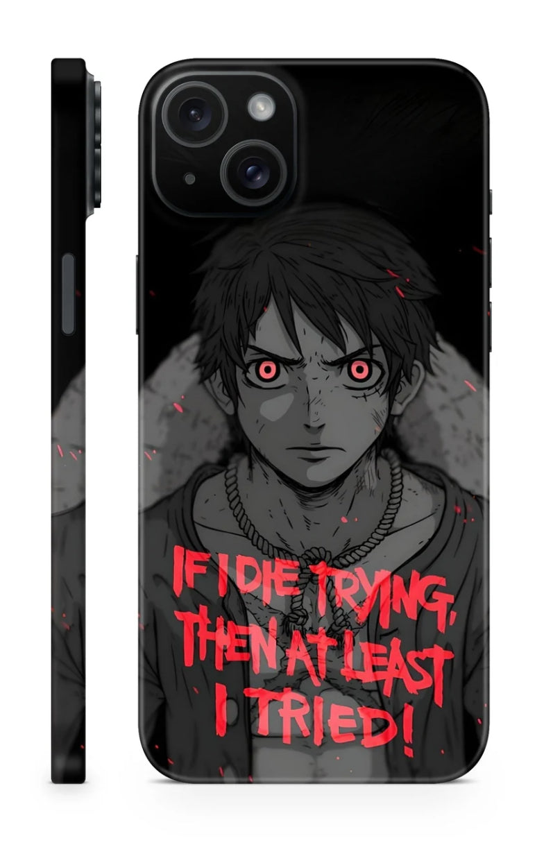 One piece mobile skin + Clear Kase (any phone)