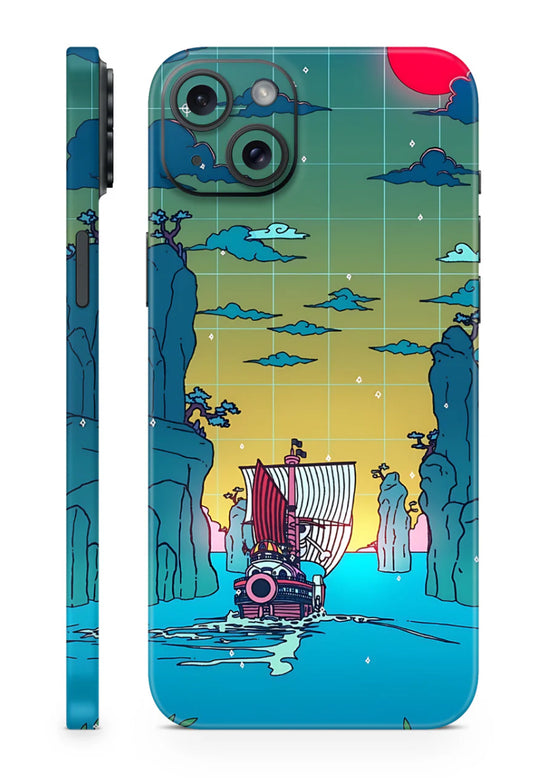 One piece mobile skin + Clear Kase (any phone)