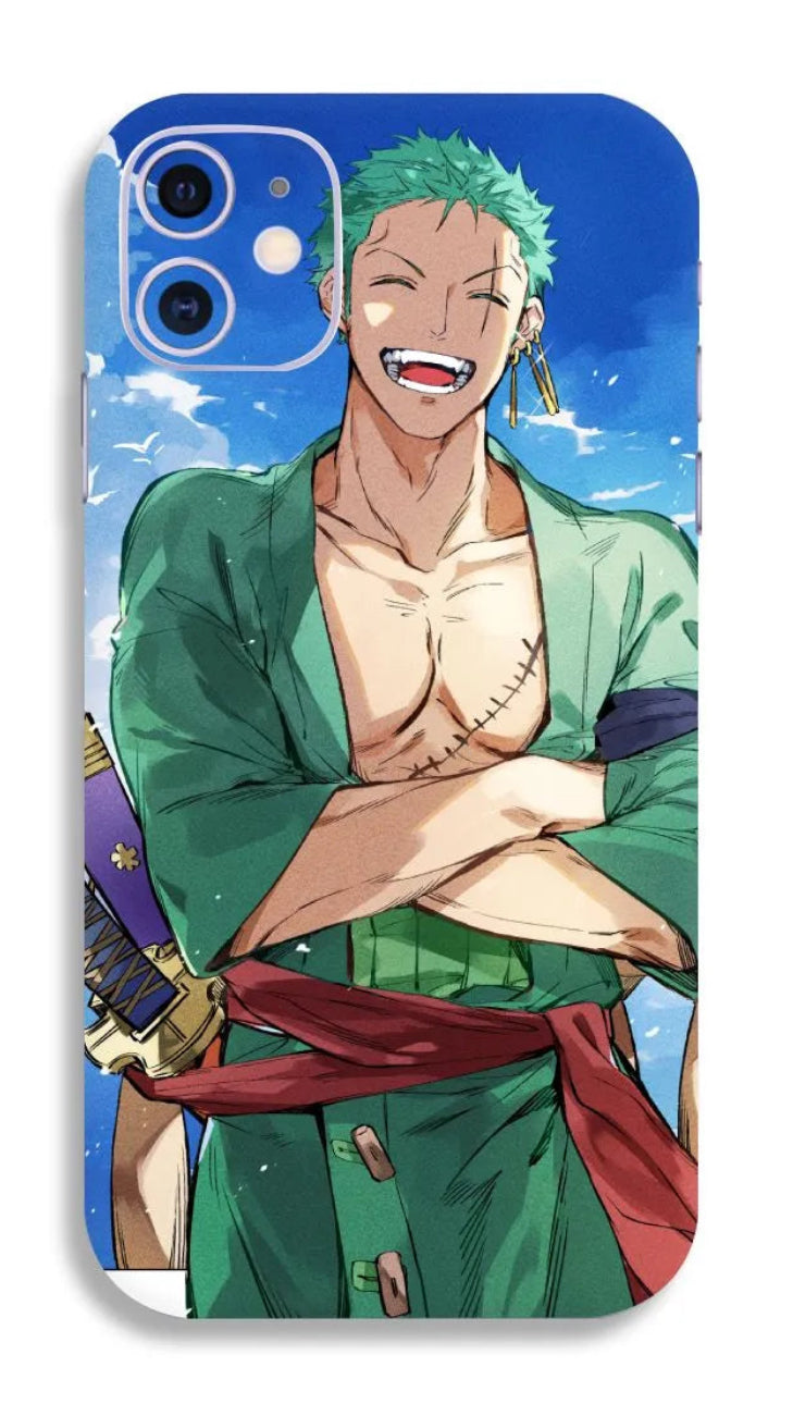 One piece mobile skin + Clear Kase (any phone)