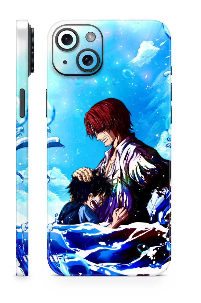 One piece mobile skin + Clear Kase (any phone)